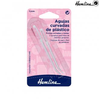 Agujas de plástico curvadas para lana / infantiles - HEMLINE