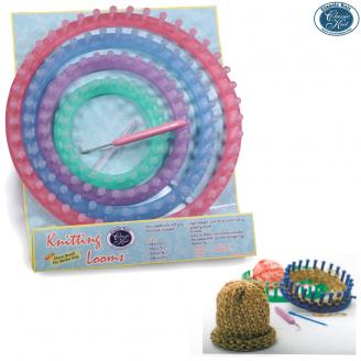Telar circular para tricotar. Conjunto de 4 tamaños - CLASSIC KNIT