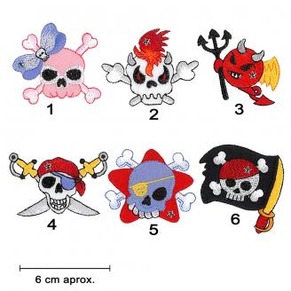 Gothic infantil. Aplicaciones bordadas termoadhesivas