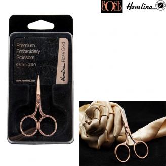 Tijeras de bordar Rose Gold - HEMLINE