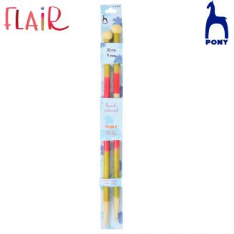 FLAIR agujas de tricotar de 30 cm - PONY