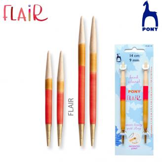 FLAIR puntas intercambiables de 14 cm - PONY