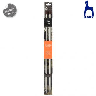 ELAN agujas de tricotar de 30 cm - PONY