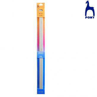 CLASSIC agujas de dos puntas de 40 cm. Sets de 4 - PONY