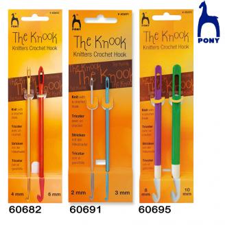 KNOOKING ganchillos de 16,5 cm - PONY