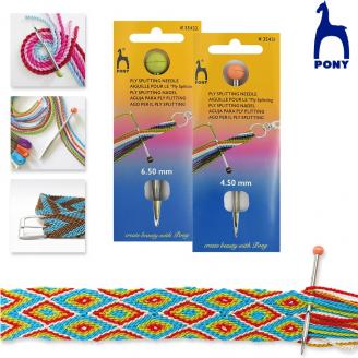 PLY SPLITTING agujas para tejer trenzas - PONY