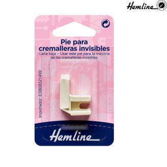 Pie para cremalleras invisibles - HEMLINE