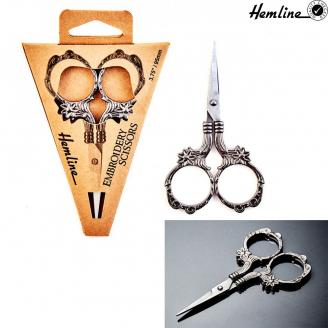 Tijeras con diseño floral - HEMLINE