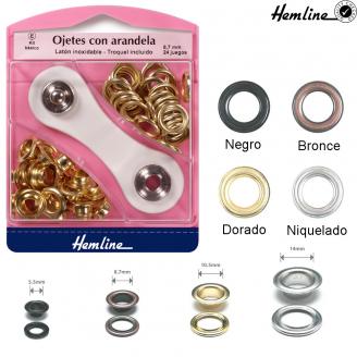 Ojetes con arandela - HEMLINE