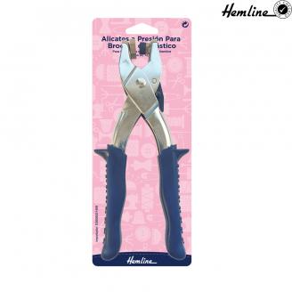 Broches de plástico de colores. Tenazas - HEMLINE