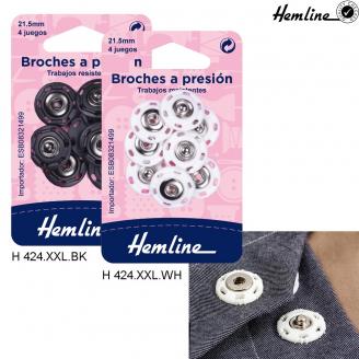Broches a presión súper resistentes - HEMLINE