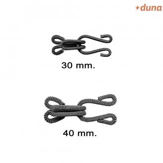 Corchetes forrados para peleteros (a granel) - +DUNA