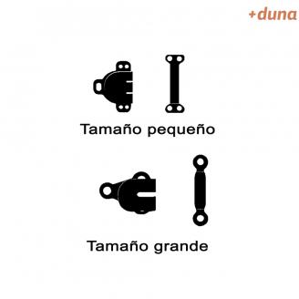 Corchetes para falda y pantalón (a granel)  - +DUNA