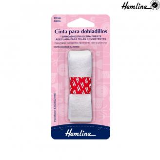 Cinta termo adhesiva de dos caras para dobladillos. Extra fuerte - HEMLINE