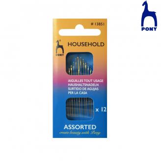 Agujas surtidas para el hogar / household needles - PONY