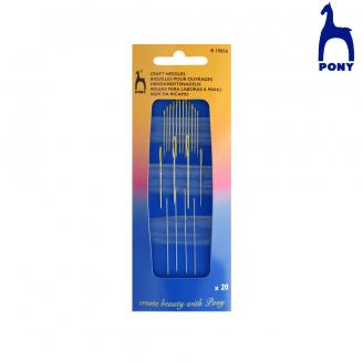 Agujas para manualidades / craft needles - PONY