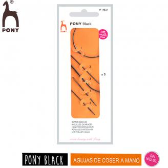 BLACK agujas de reparación. Sin níquel - PONY