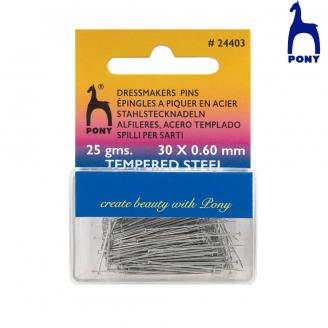 Alfileres para modista. Caja en blíster - PONY