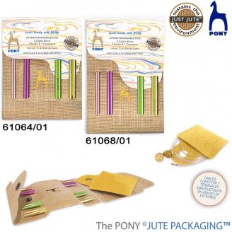 JUTE BOX COLOUR puntas intercambiables - PONY