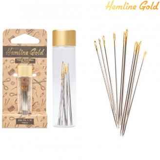 Agujas de coser /sharps - HEMLINE-GOLD