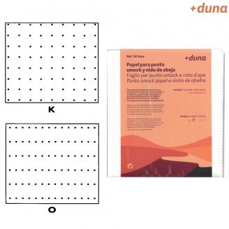 Papel para Punto Smock y Punto Nido de Abeja - +DUNA