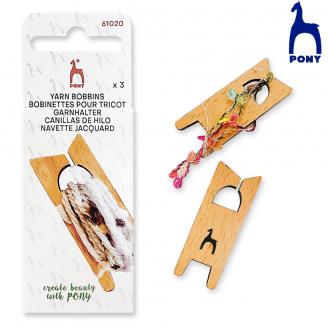 Bobinas rectangulares, de madera - PONY