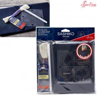SASHIKO Kit de bolso de asas -SewEasy