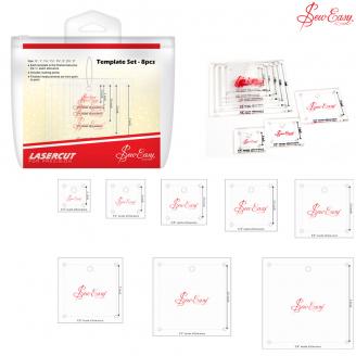 Plantillas cuadradas para patchwork - SEWEASY