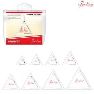 Plantillas triangulares para patchwork - SEWEASY